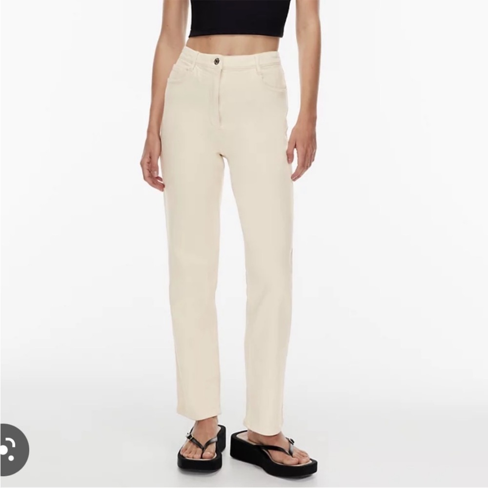 Aritzia x Wilfred • melina pant in birch sz 2